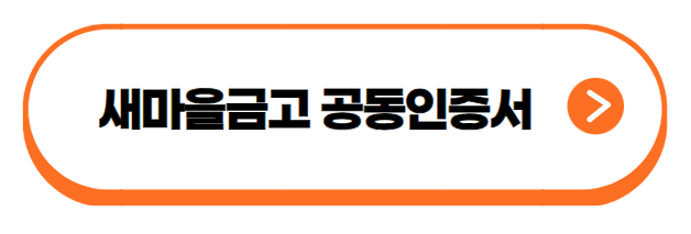 새마을금고 공동인증서